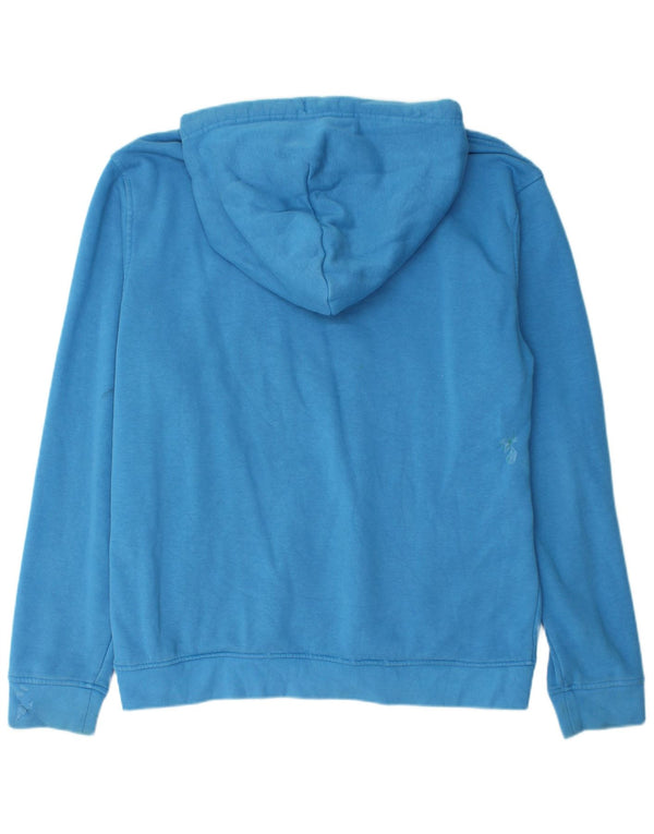 Мужской джемпер с капюшоном с рисунком животных, большой синий, хлопок