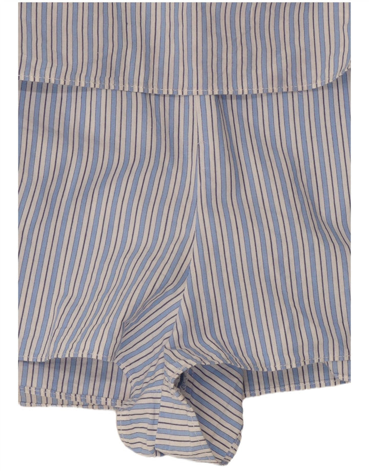 Женский комбинезон с рукавом 3/4 ZARA UK 10, маленький синий в полоску