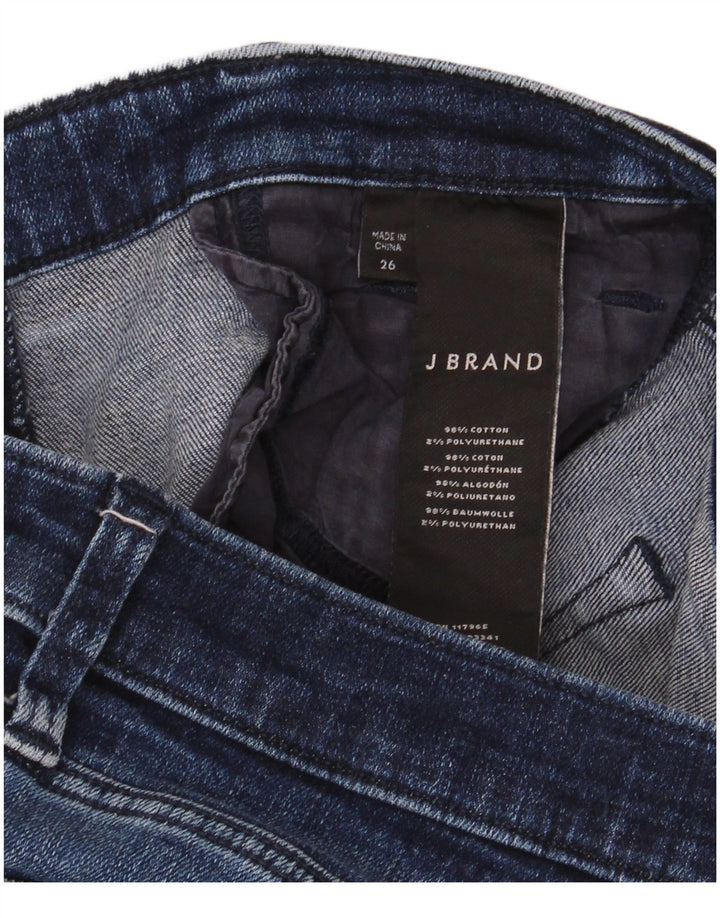 Женские узкие джинсы J Brand W26 L27, синий хлопок