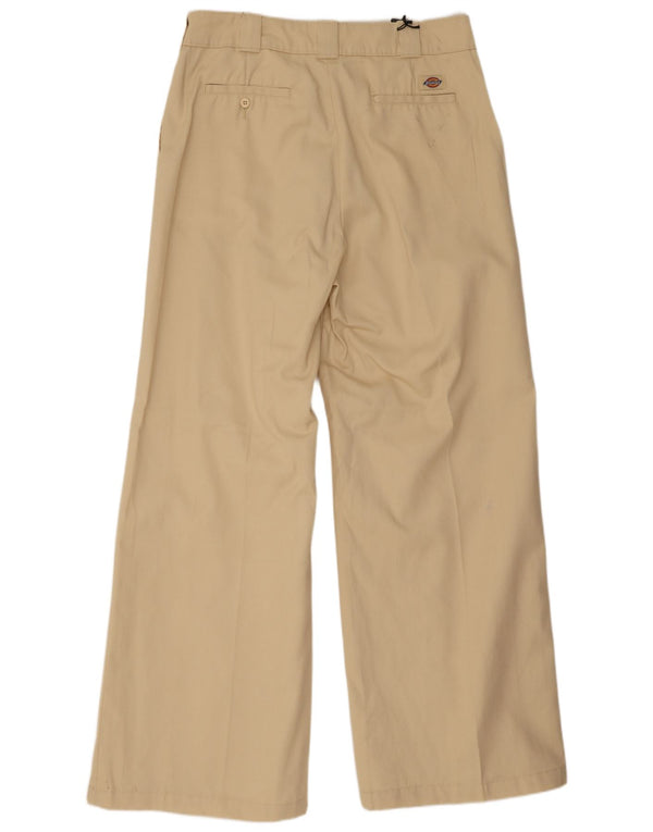 Мужские широкие брюки-чиносы Dickies W34 L32 бежевого цвета из полиэстера