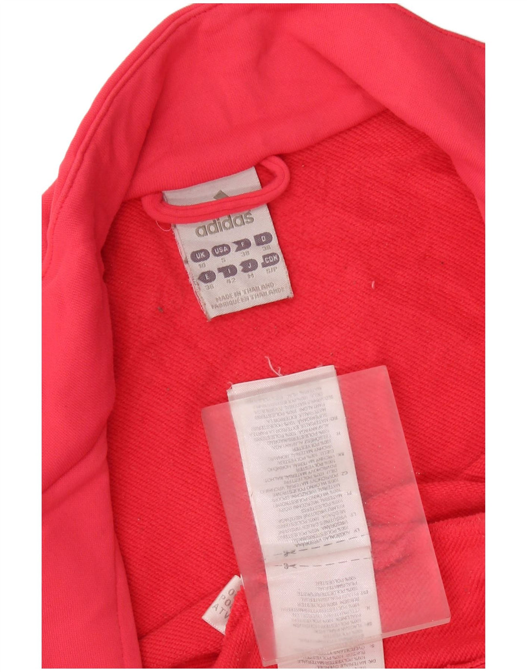 Женская спортивная куртка ADIDAS UK 10, маленький розовый полиэстер