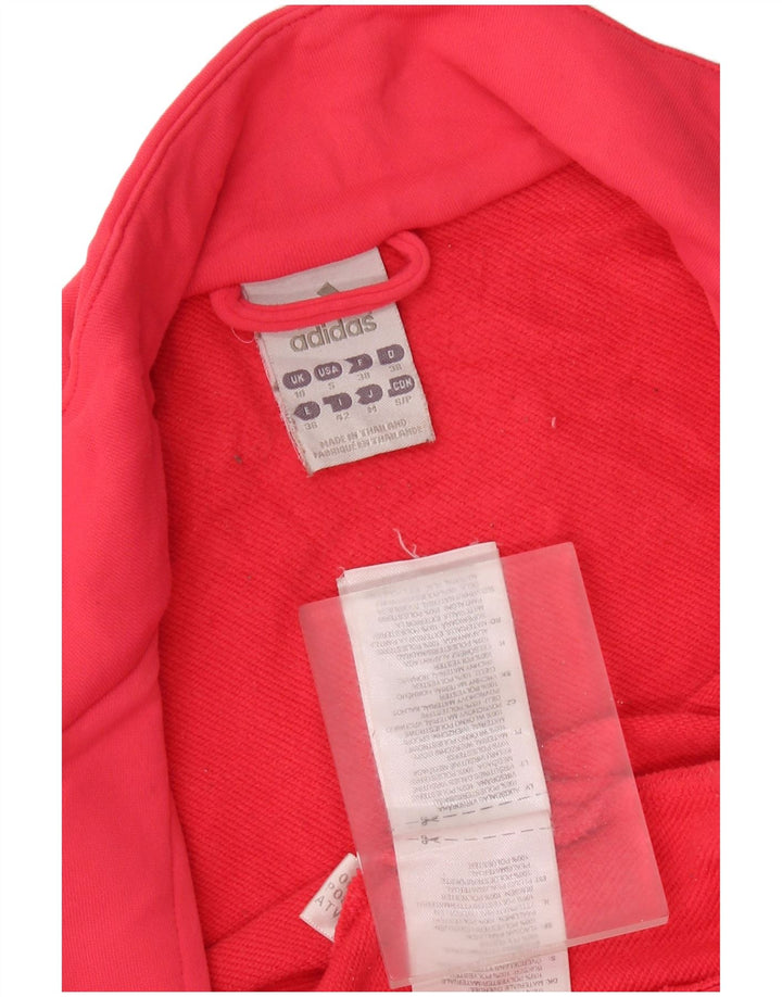 Женская спортивная куртка ADIDAS UK 10, маленький розовый полиэстер