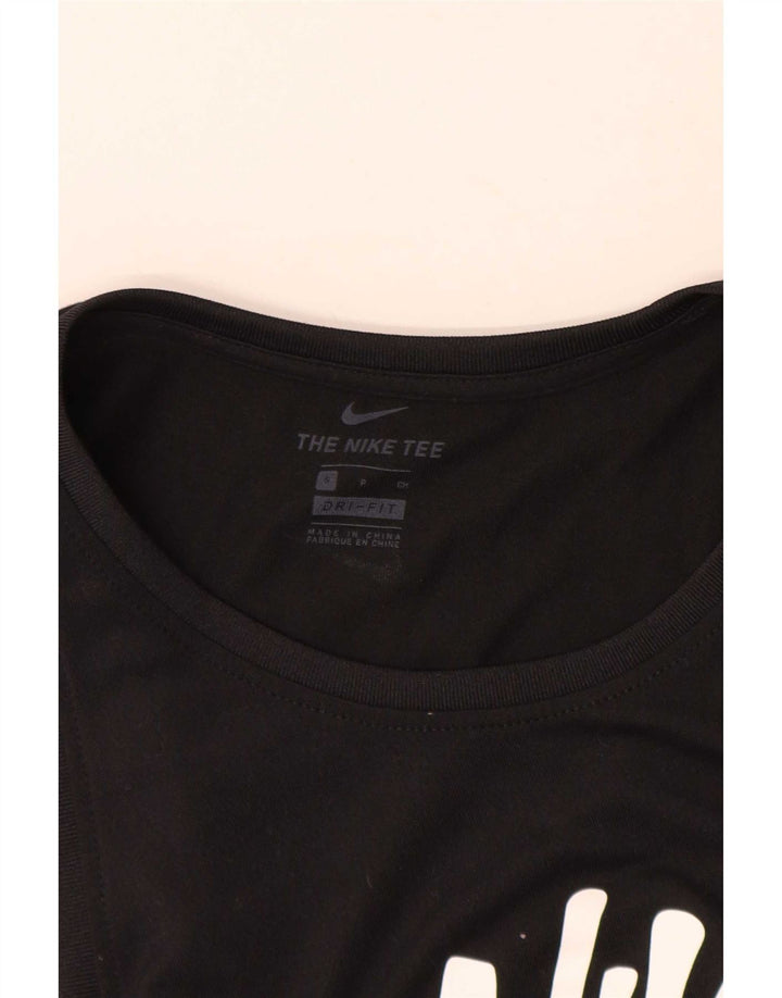 Женский жилет с графическим принтом Nike UK 10, маленький черный