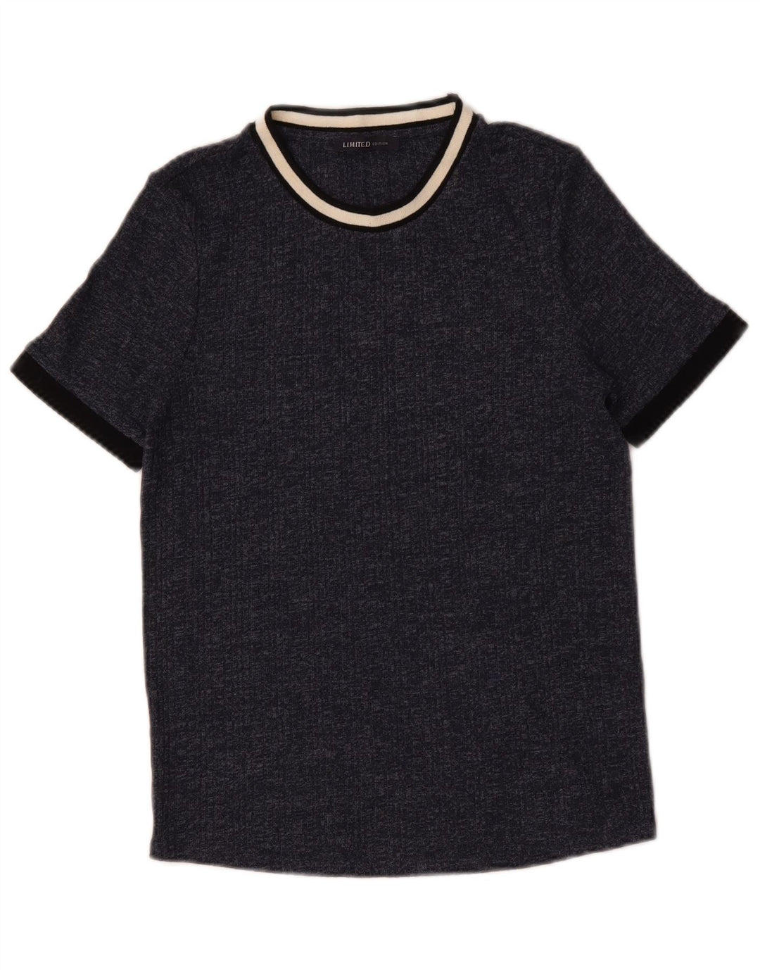 Женская футболка Marks & Spencer Top UK 14 Medium Navy Blue в крапинку