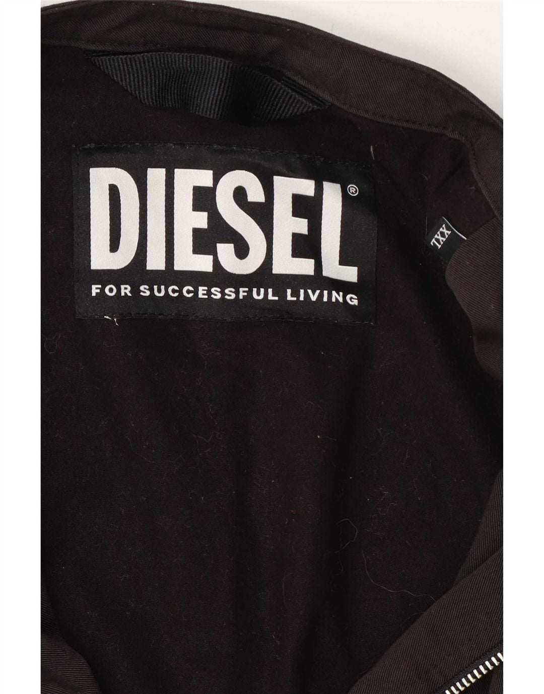 Мужская куртка-бомбер Diesel UK 44 2XL черная