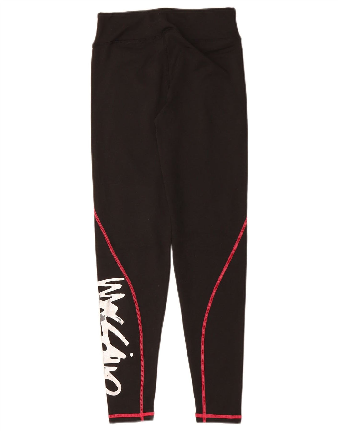 Леггинсы с рисунком MOSSIMO для девочек 9-10 лет, черные