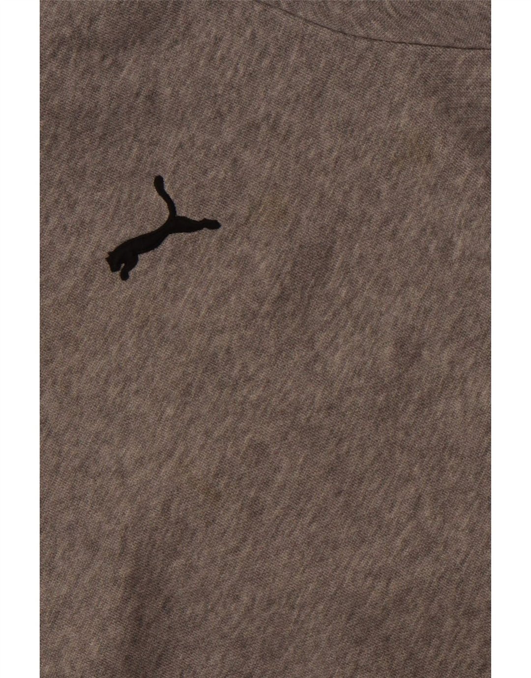 Мужской джемпер с капюшоном PUMA, хлопок среднего серого цвета