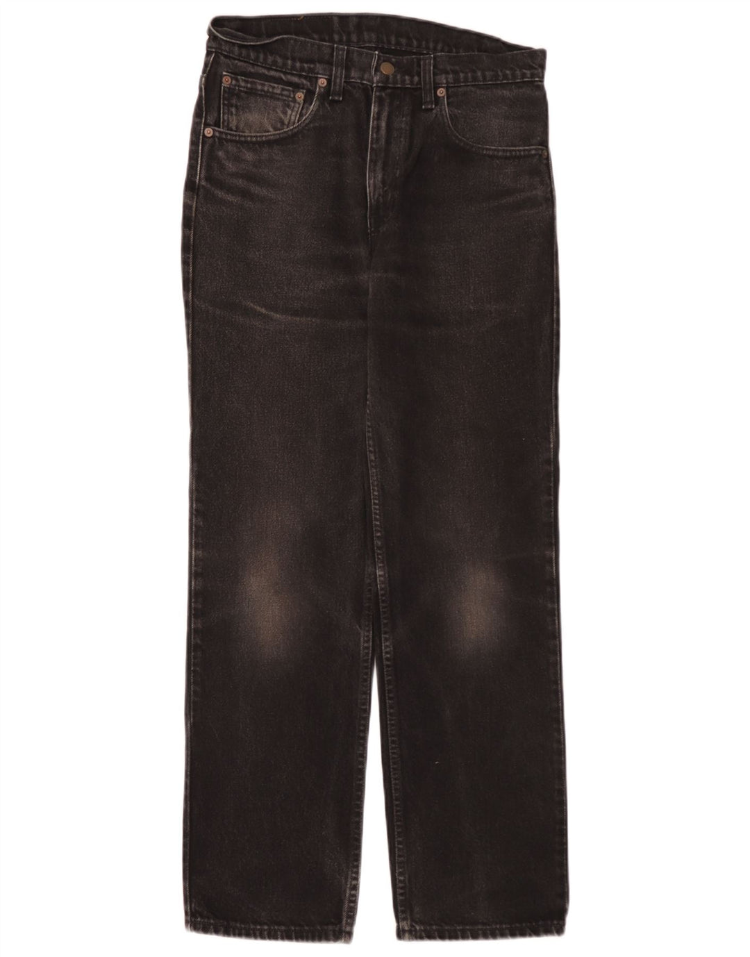 Мужские прямые джинсы Levi's 516 W32 L30, черный хлопок