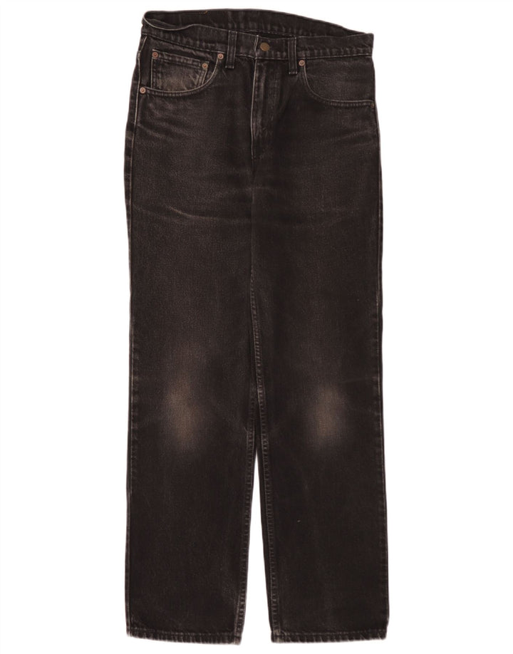 Мужские прямые джинсы Levi's 516 W32 L30, черный хлопок