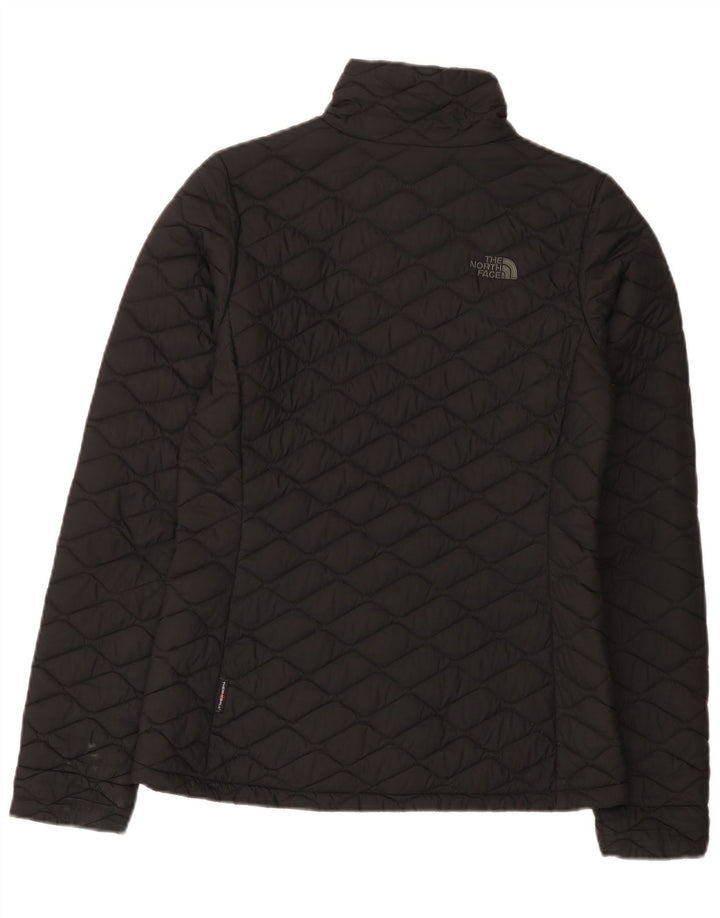 Женская стеганая куртка The North Face UK 10, маленькая, черный нейлон