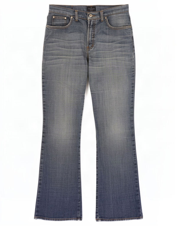 Женские джинсы Trussardi Bootcut W30 L33 Синие, хлопок