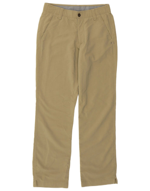 Мужские прямые брюки чинос свободного покроя Under Armour W30 L30, зеленые