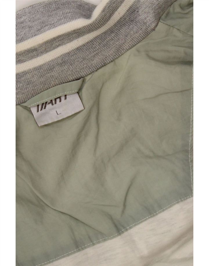 Мужской спортивный костюм VINTAGE, верхняя куртка, большой зеленый цвет с цветными блоками