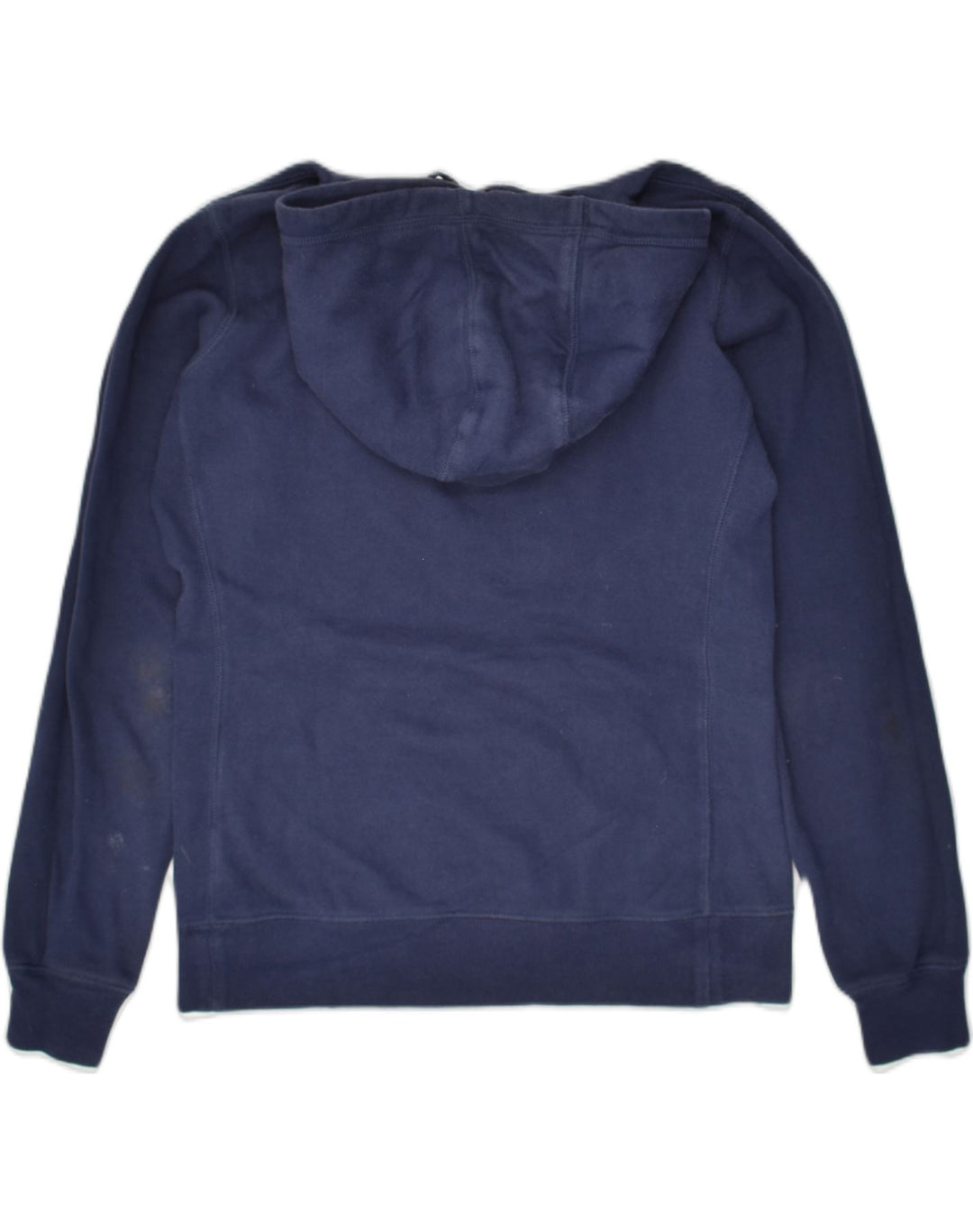 NIKE Mens Graphic Hoodie Jumper Medium Navy Blue Cotton | Vintage Nike | Thrift | Second-Hand Nike | Used Clothing | Messina Hembry 
