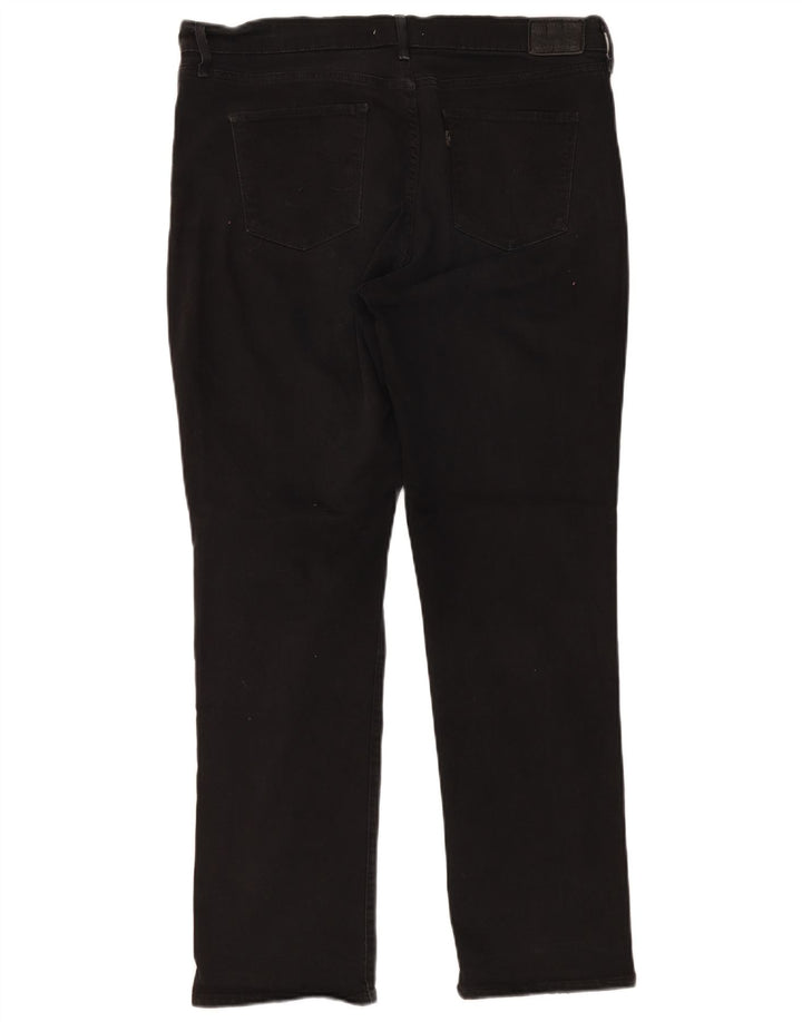 Женские прямые джинсы LEVI'S 314 Shaping W33 L30 черные