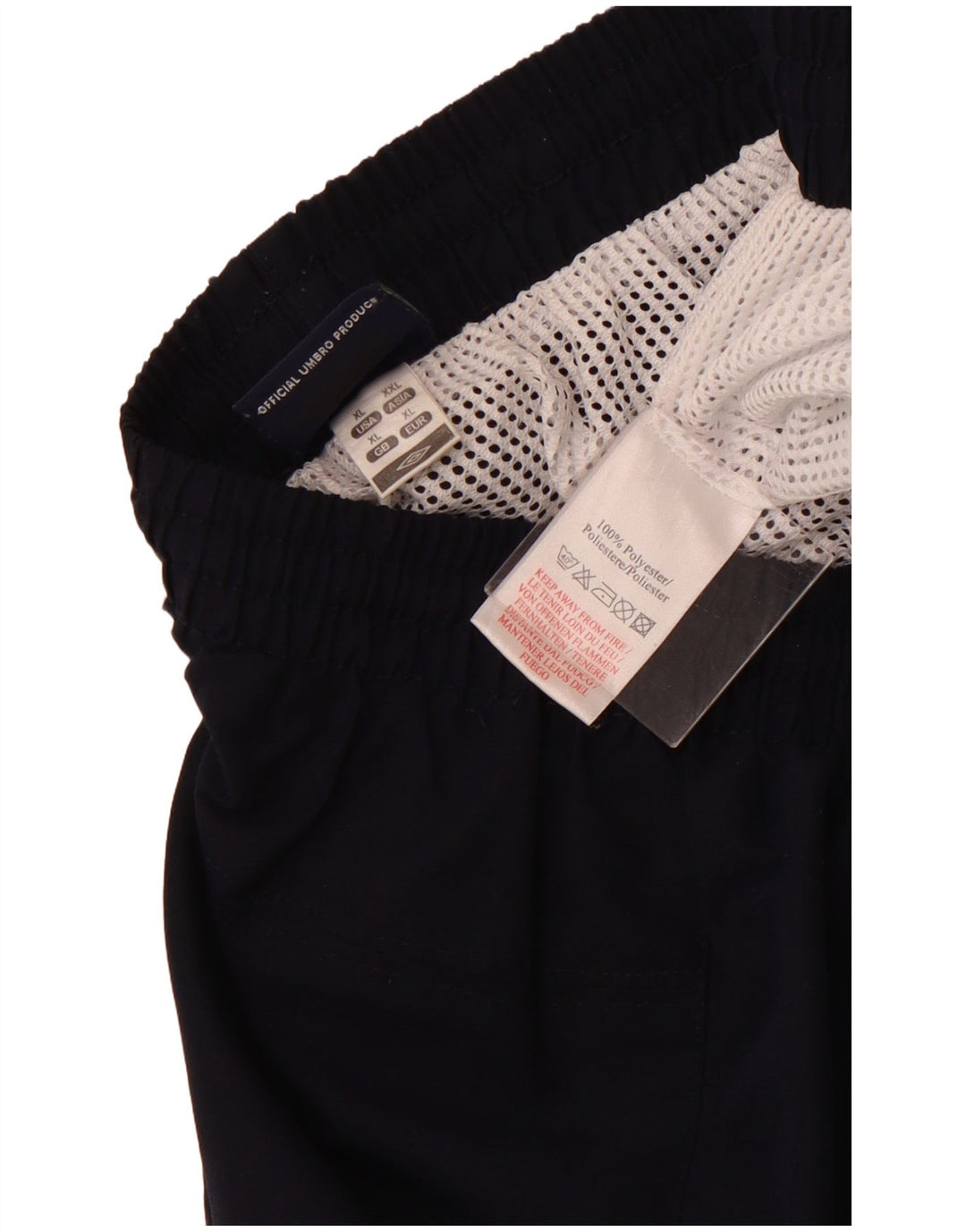 UMBRO Мужские спортивные шорты с рисунком XL, темно-синие, полиэстер