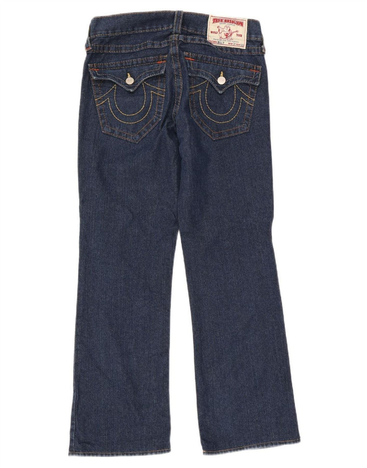 Женские джинсы Bootcut True Religion W31 L32, синие, хлопок