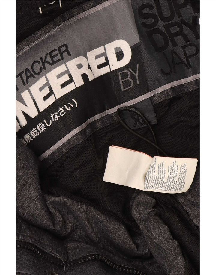 Мужская ветровка Superdry UK 44 2XL, черный полиэстер