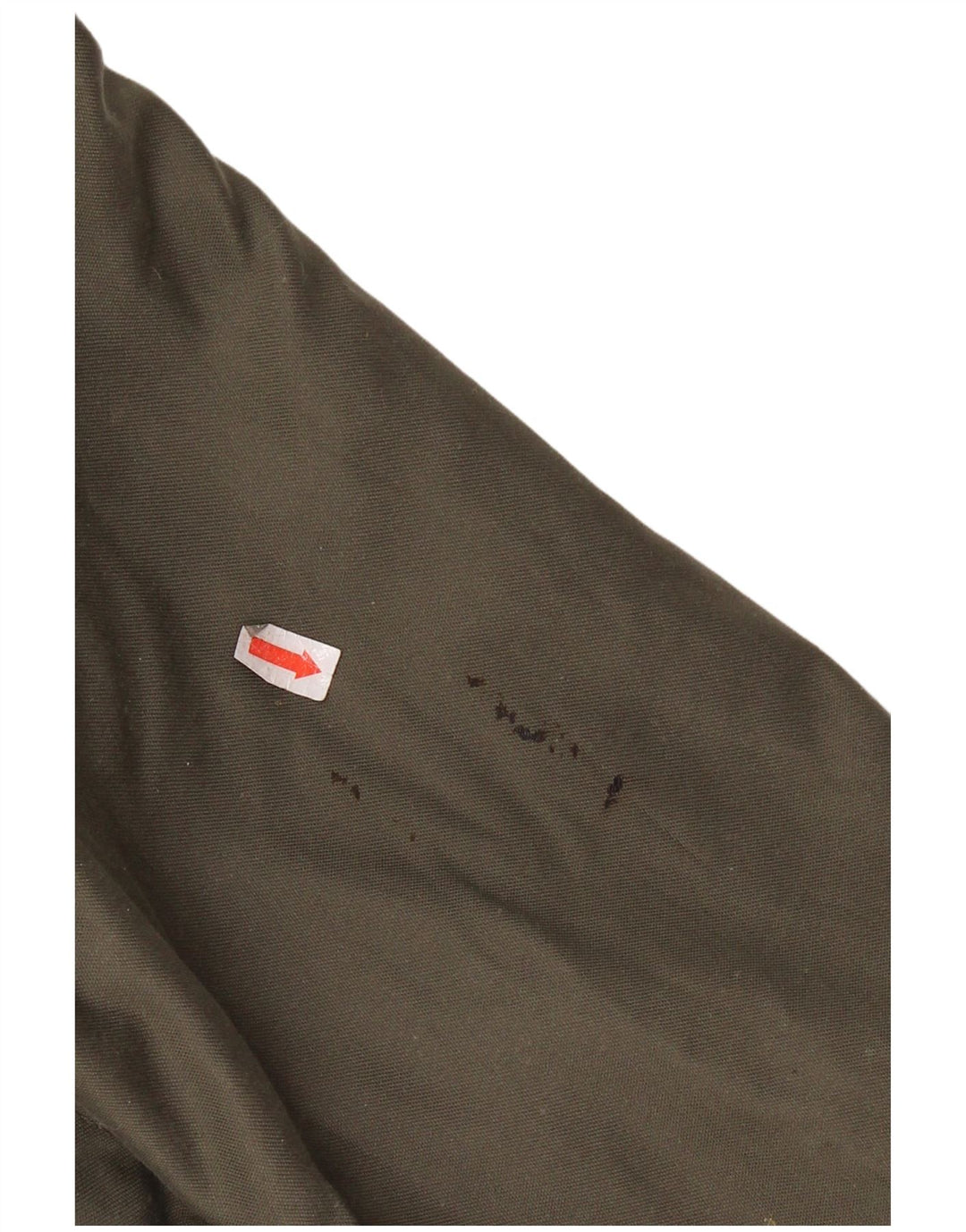 Винтажная мужская парка в стиле милитари с капюшоном, Великобритания 38, средний хаки