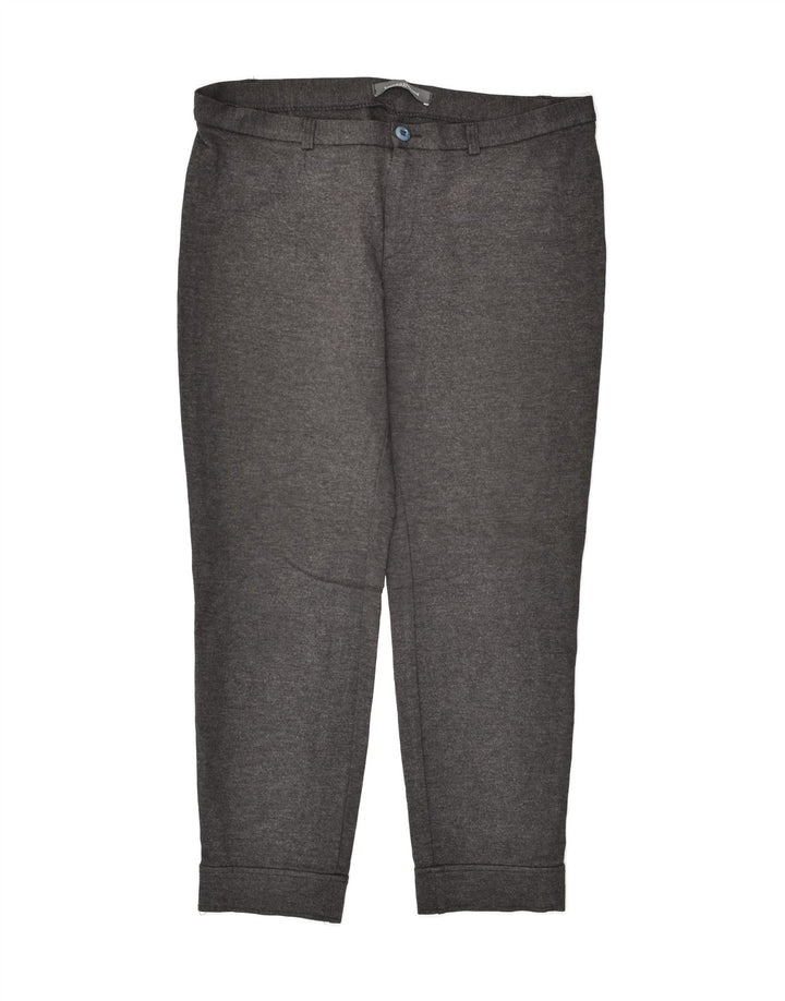 SANDRO FERRONE Womens Slim Chino Trousers IT 46 Large W34 L25  Grey | Vintage Sandro Ferrone | Thrift | Second-Hand Sandro Ferrone | Used Clothing | Messina Hembry 