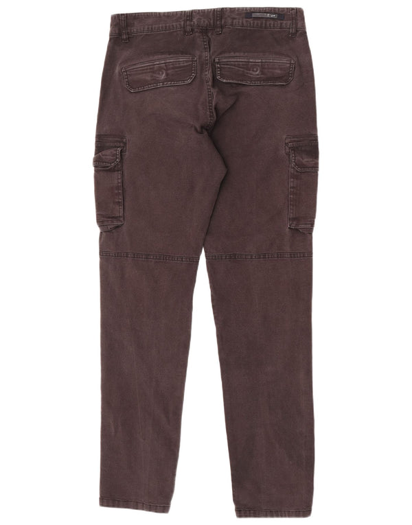 Мужские узкие брюки-карго Gas Medium W32 L32, серые, хлопковые