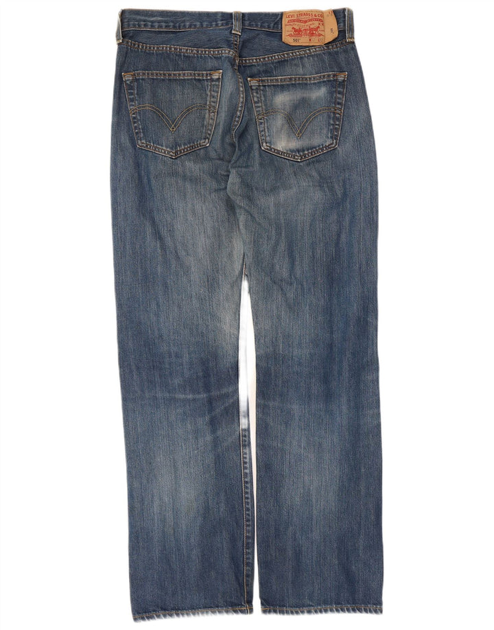 Мужские прямые джинсы Levi's 501 W32 L32 синие