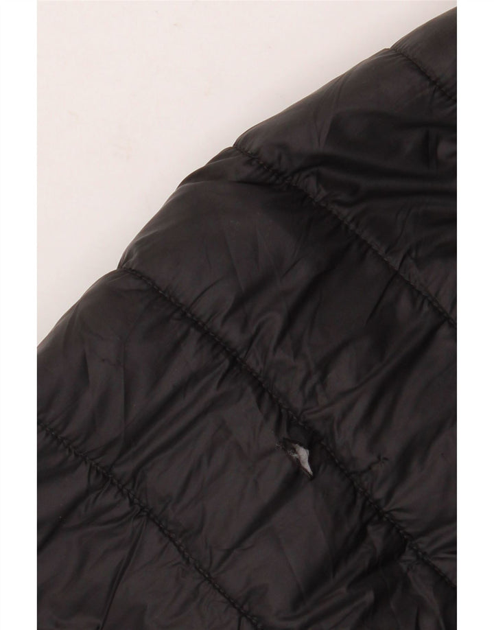 Мужская стеганая куртка ZARA UK 44 2XL, черный нейлон