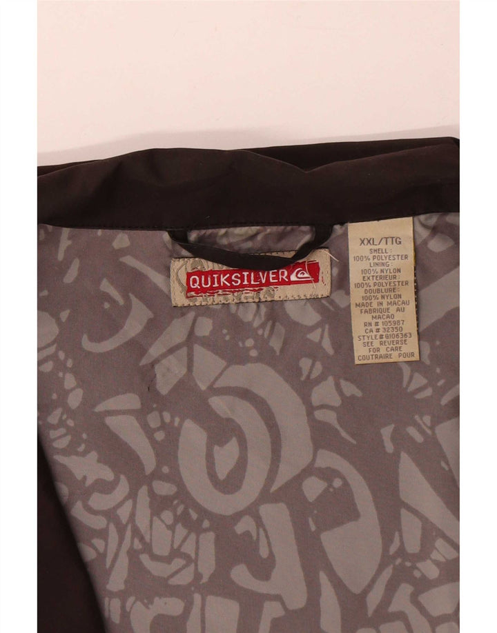 Мужская куртка-бомбер Quiksilver UK 44 2XL Коричневый полиэстер