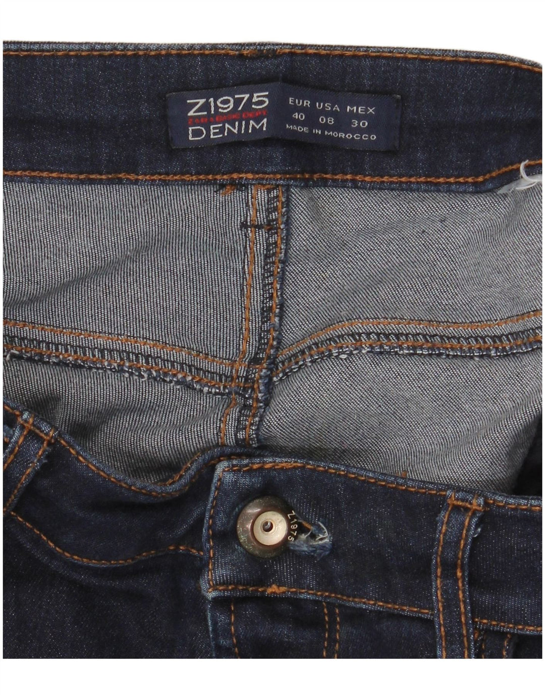 Женские расклешенные джинсы Zara EU 40 Medium W30 L32 Темно-синие
