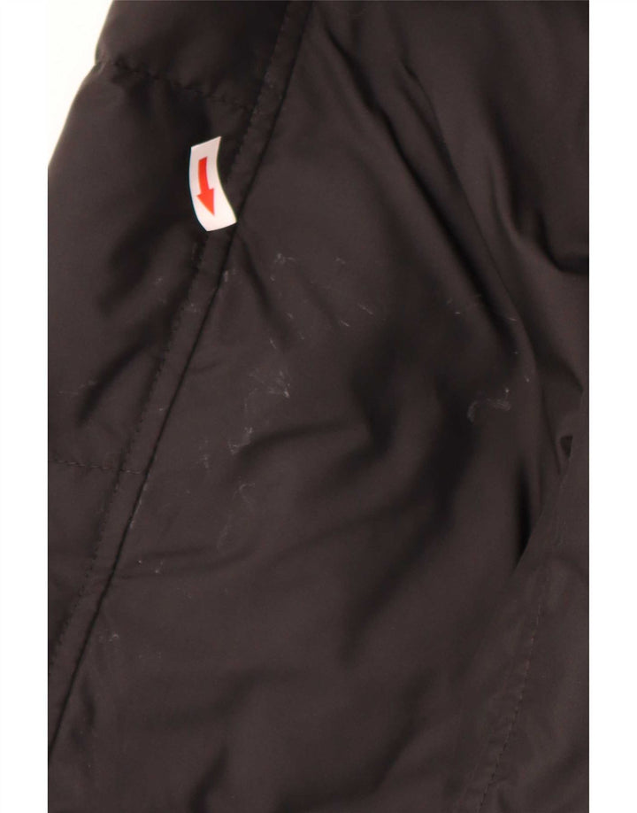 Мужская стеганая куртка Fay с капюшоном UK 44 2XL, черный полиэстер