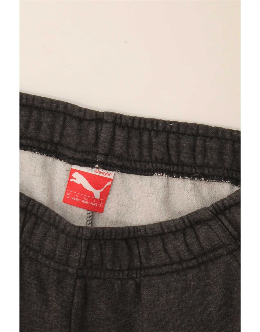 Мужские спортивные брюки с рисунком Puma, джоггеры, маленькие серые в крапинку