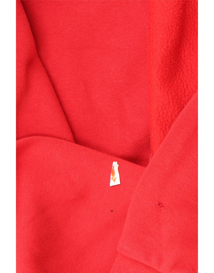 Свитшот ADIDAS для мальчиков 15-16 лет, красный хлопок