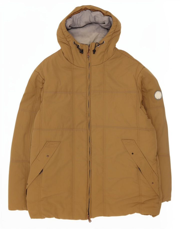 Мужская стеганая куртка с капюшоном Murphy & Nye UK 42 XL Бежевая