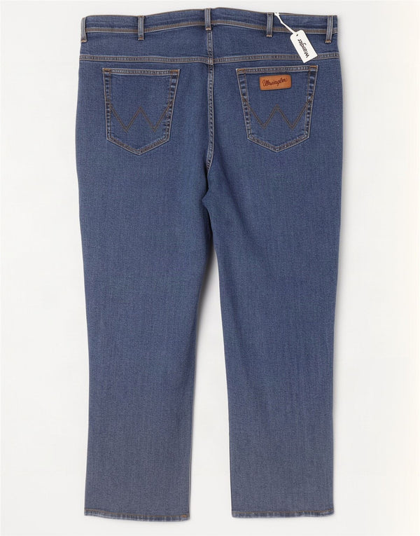Мужские прямые джинсы Wrangler Texas W50 L32, синий хлопок