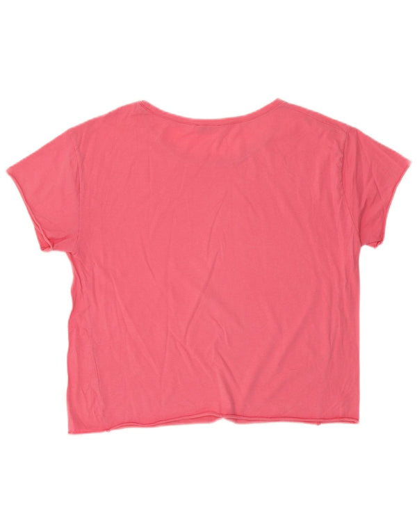 Женская футболка Zara Trafaluc Top UK 14 Medium Pink