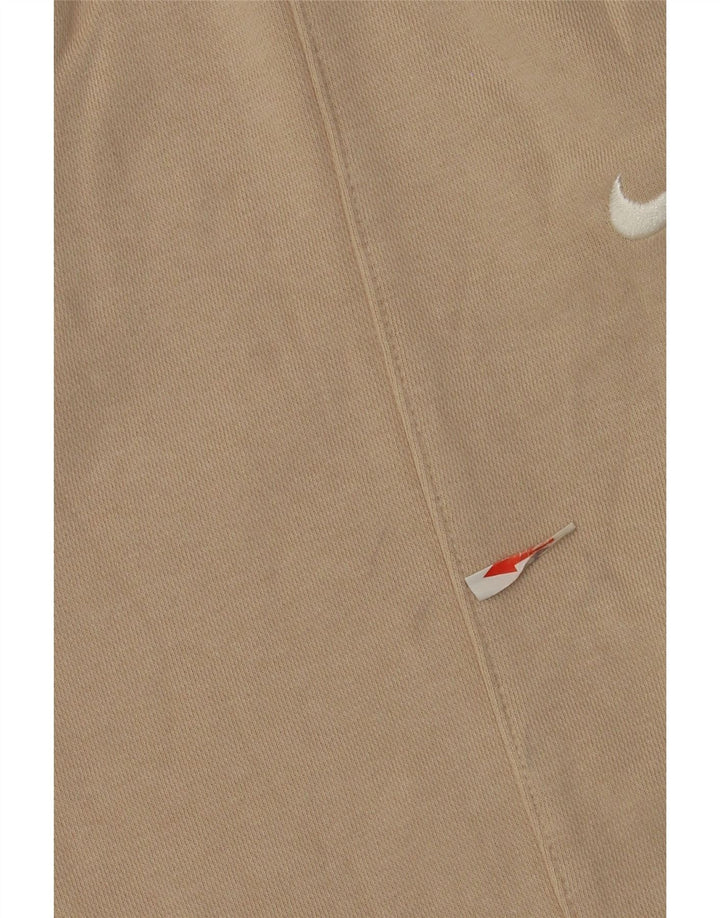 Мужские спортивные шорты Nike, маленькие бежевые, хлопок