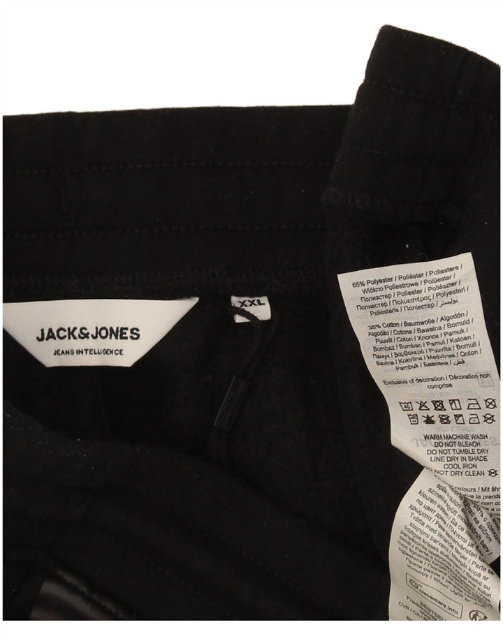 Мужские спортивные брюки Jack & Jones 2XL, черный полиэстер