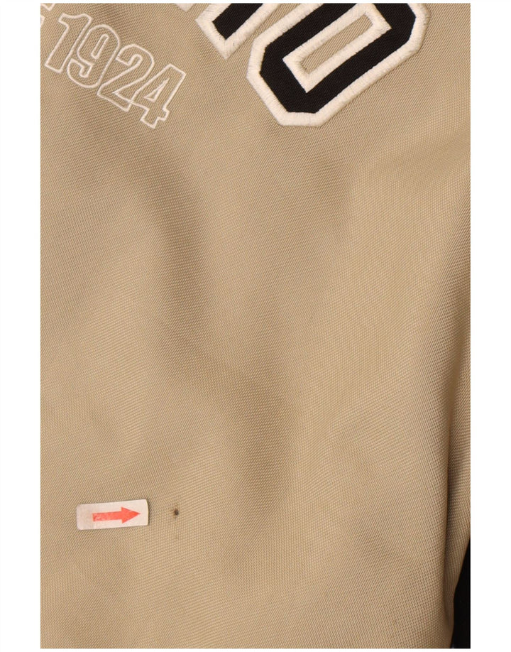 Женская ветровка Umbro UK 44 2XL Бежевый нейлон с цветными блоками