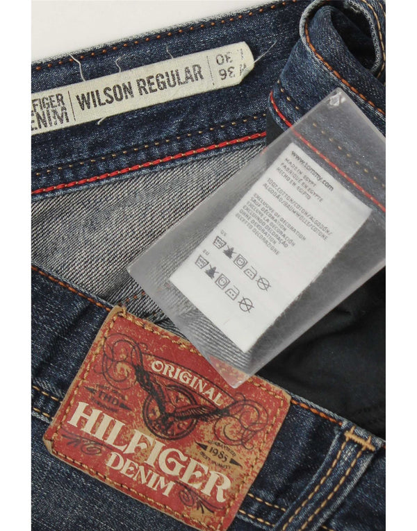 Мужские прямые джинсы Tommy Hilfiger Wilson Regular W36 L30, синий хлопок
