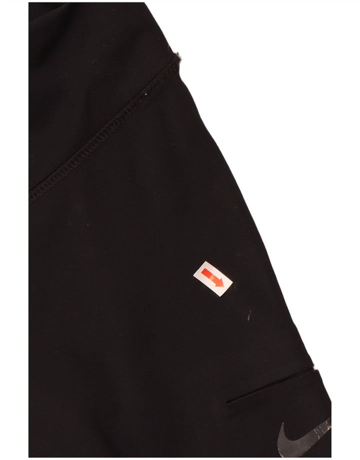NIKE Womens Dri Fit Leggings UK 10 Small  Black
