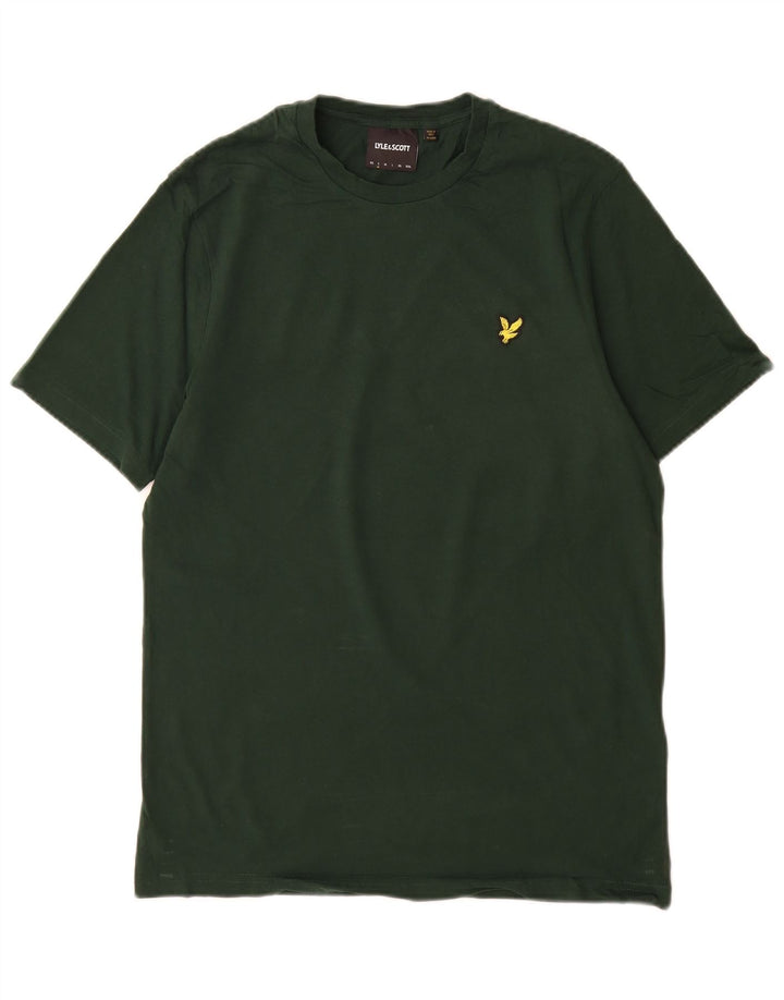 Мужская футболка Lyle & Scott, маленький зеленый хлопок