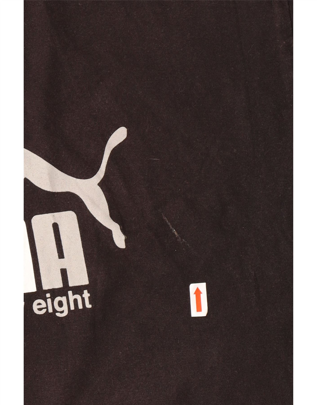 PUMA Mens Graphic T-Shirt Top XL Black
