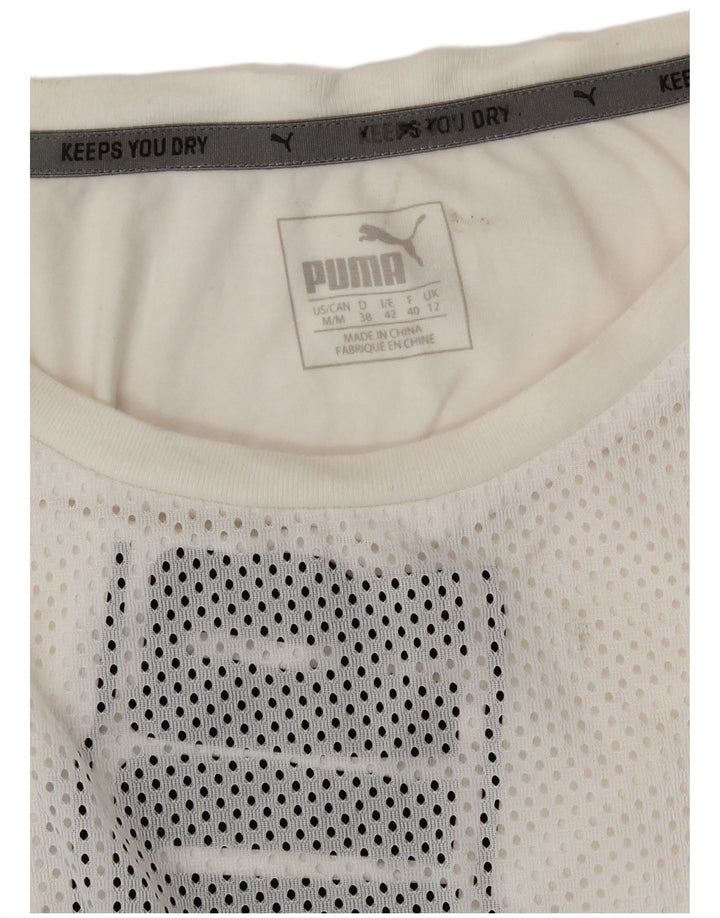 Женский жилет с рисунком Puma UK 12, средний белый