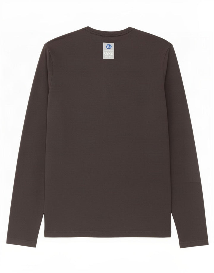 Jack & Jones Мужской топ с длинным рукавом среднего серого цвета