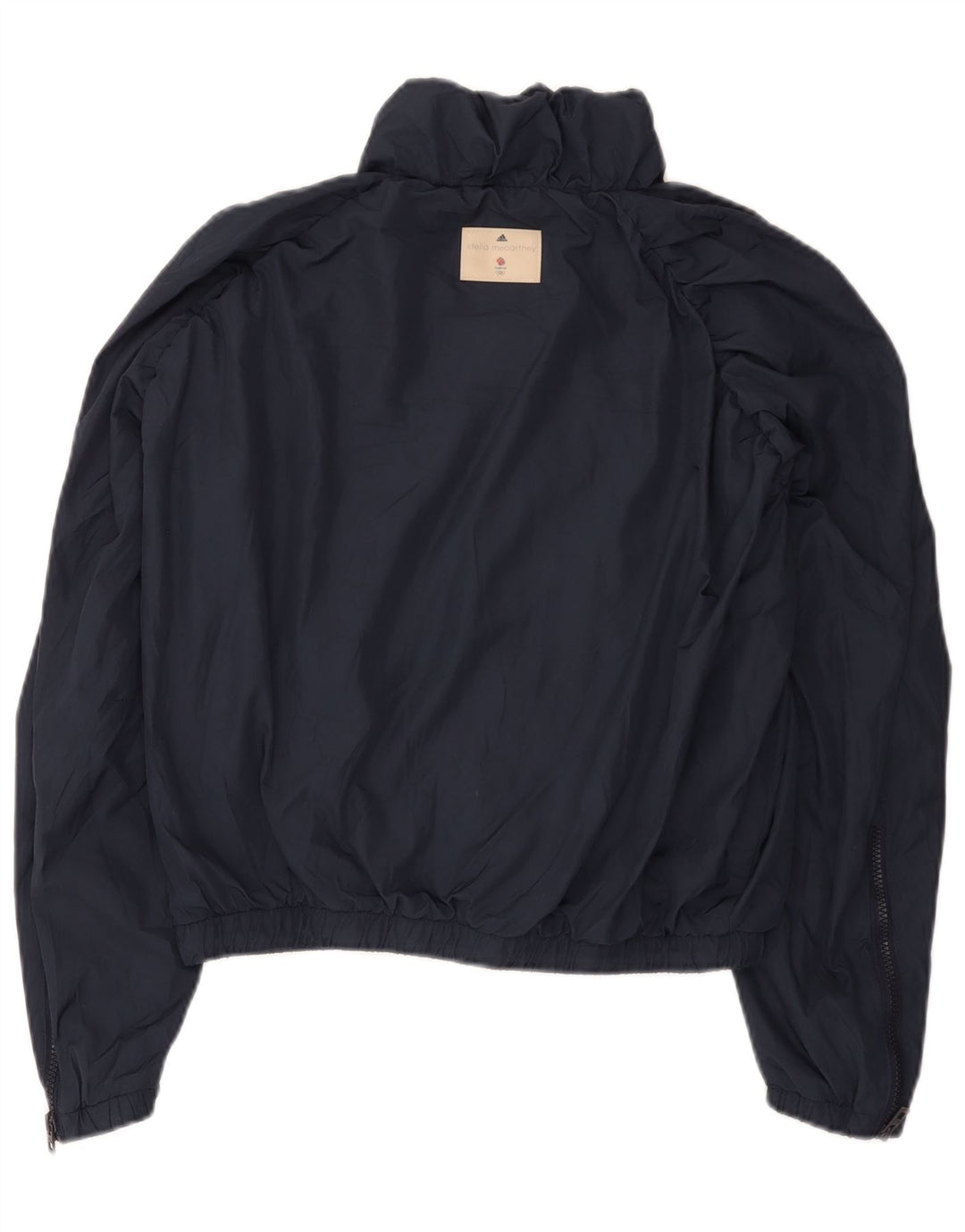 Женская куртка-дождевик Adidas Stella McCartney Oversized UK 10, маленькая, темно-синяя