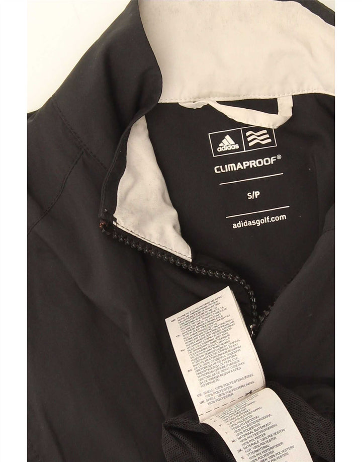 Мужской спортивный костюм без рукавов Adidas Clima Proof, верхняя куртка, маленький черный
