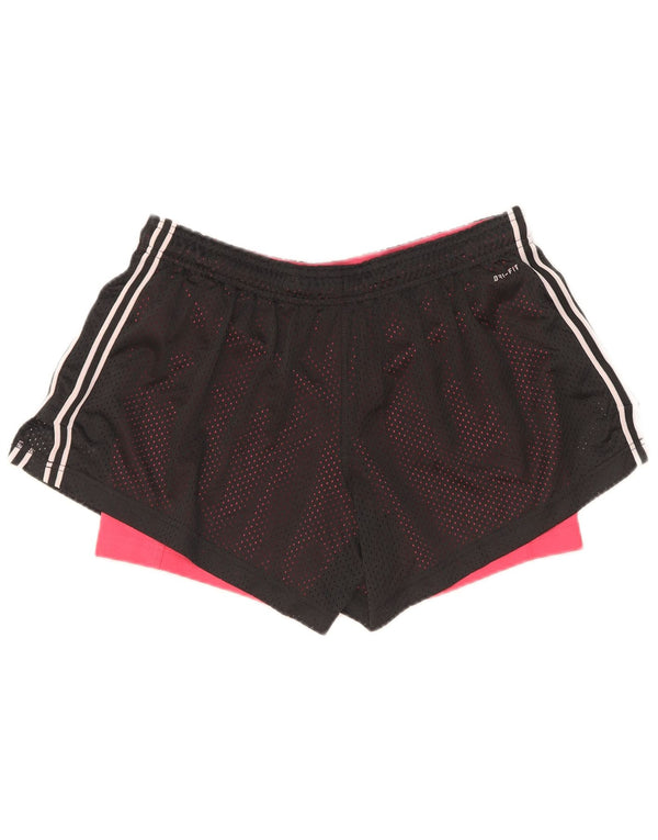 Женские спортивные шорты Nike Dri Fit UK 14, большие черные, полиэстер