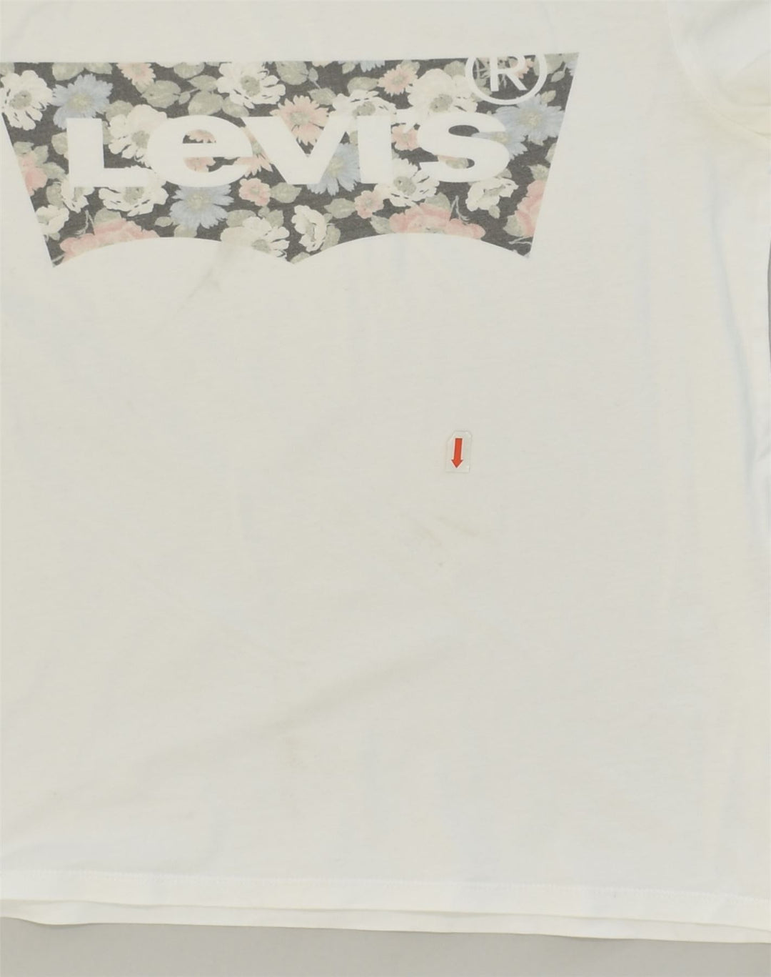 LEVI'S Womens San Francisco Graphic T-Shirt Top UK 6 XS White Cotton | Vintage Levi's | Thrift | Second-Hand Levi's | Used Clothing | Messina Hembry 