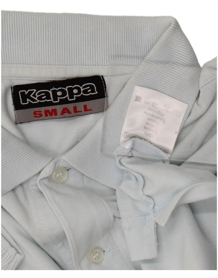 KAPPA Mens Polo Shirt Small Blue Cotton