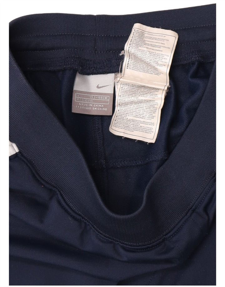 Спортивные брюки Nike для мальчиков 12–13 лет, большие темно-синие цвета с блоками